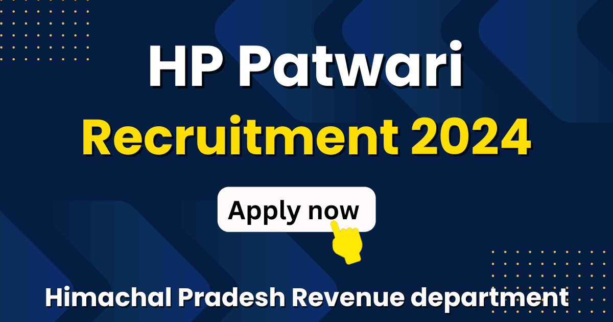 HP Patwari Recruitment